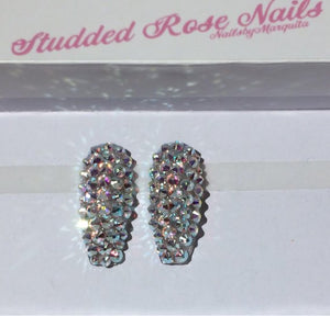 AB Swarovski Accent Nails-XL